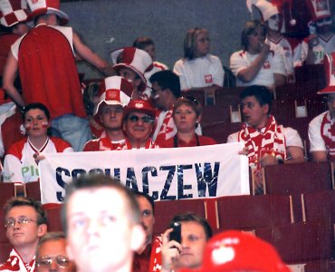 Sochaczewski kibic w latającym spodku