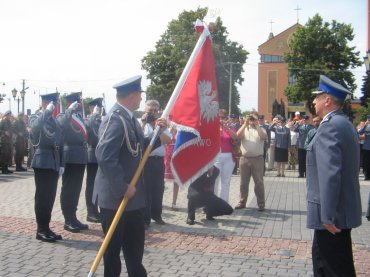 Już ze sztandarem