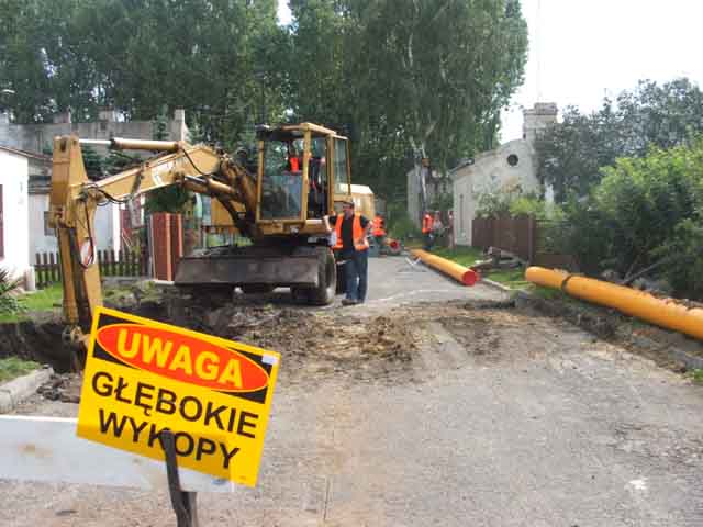 Są już na Reymonta - gaz Sochaczew