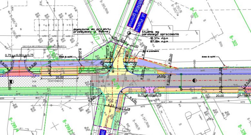Ścieżki rowerowe przy DW 705 - projekt nabiera kształtów