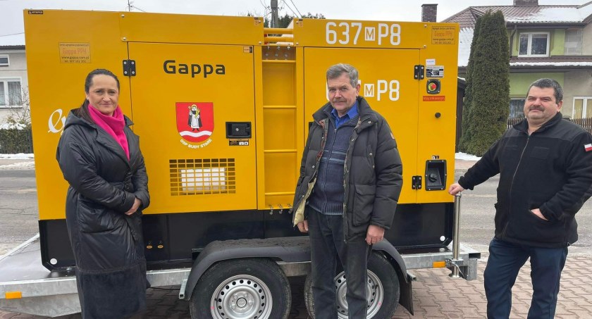 Nowy agregat prądotwórczy dla OSP Budy Stare