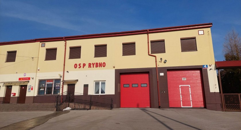 Gmina Rybno ogłosiła przetarg na zadanie pn. „Przebudowa ze zmianą parametrów użytkowych i technicznych istniejącego budynku użyteczności publicznej – strażnica OSP w Rybnie” 