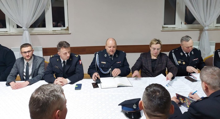Gmina Rybno: Walne Zebranie Sprawozdawcze  Ochotniczej Straży Pożarnej w Erminowie