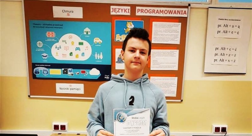 Sochaczewski ósmoklasista drugi w Polsce w konkursie matematyczno-informatycznym