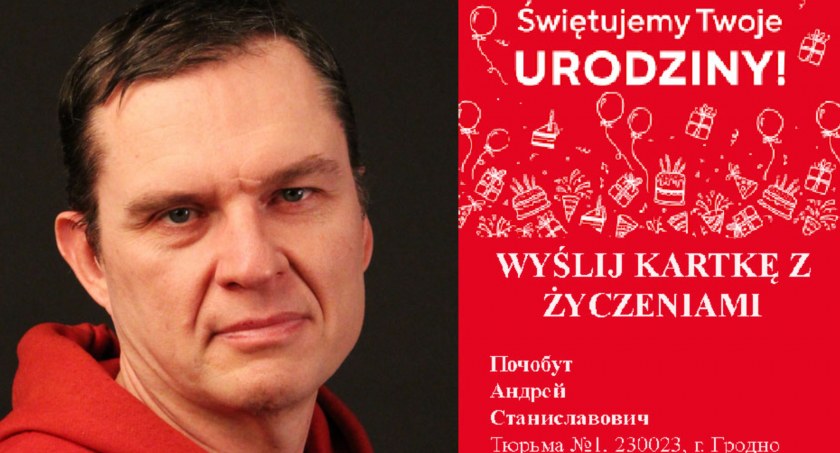 Kartka dla Andrzeja Poczobuta