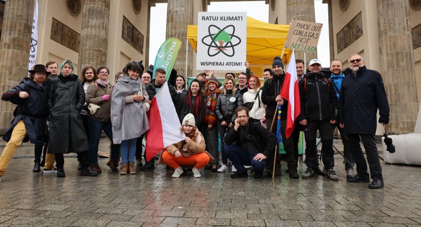 Tak dla Atomu! - sochaczewianie w Berlinie