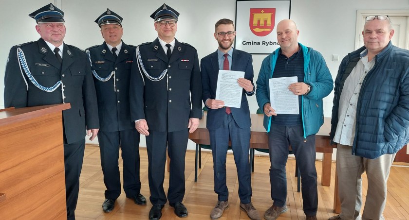 Gmina Rybno: Umowa na remont Ochotniczej Straży Pożarnej w Rybnie podpisana, już wkrótce rozpoczną się prace 