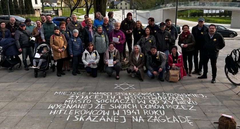 Mieszkańcy o wydarzeniu upamiętniającym historię polsko-żydowską [WIDEO]