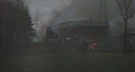 Trwa dogaszanie hali