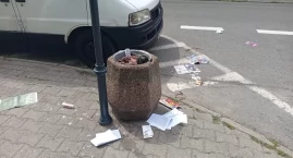 Problem z ulicznymi koszami w Sochaczewie