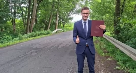 Gmina Rybno wspiera przebudowę drogi powiatowej w Ja&hellip;