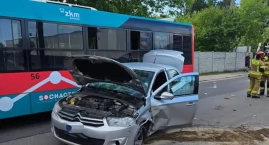 Wypadek na Młynarskiej i potrącenie rowerzystki na B&hellip;