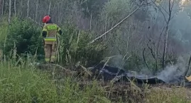 Kolejny pożar śmieci i opon w Plecewicach - strażacy&hellip;
