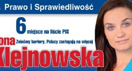 Ilona Klejnowska PiS - poglądy i plan działań