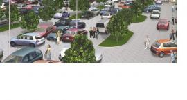 Sonata Park z KFC obok Carrefoura