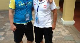 Trener Janusz Piechna na Mistrzostwach Świata w Miami.