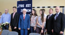 Maksymilian doceniony przez starostę