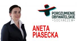 Aneta Piasecka - kandydatka do Rady Powiatu - nr 11 na liście
