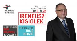 Ireneusz Kisiołek - kandydat na radnego Rady Miejskiej - Okręg nr 2