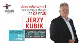 Jerzy Kubik - kandydat do Rady Powiatu - lista 23 - nr 10