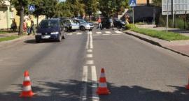 Wypadek na przejściu dla pieszych na al. 600-lecia