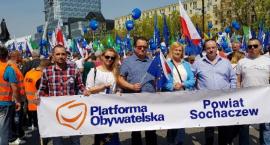 Platforma Obywatelska Sochaczew na Marszu Wolności