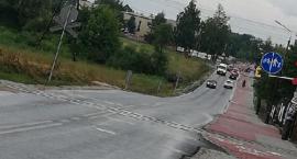 Kamera przy przejeżdzie kolejowym na ulicy Trojanowskiej