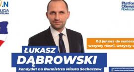 Łukasz Dąbrowski - kandydat na Burmistrza Sochaczewa