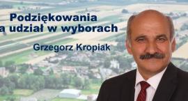Podziękowanie za udział w wyborach