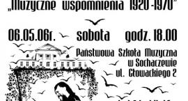 Muzyczne wspomnienia 1920 - 1970