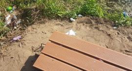 Bulwary nad Bzurą - dewastacja na bieżąco