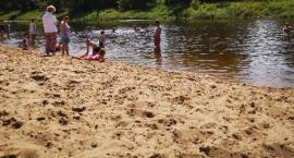 Zakaz kąpieli na sochaczewskiej plaży 