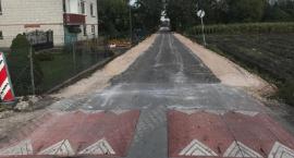 Przebudowa drogi Aleksandrów - Cypriany 