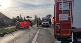 Śmiertelny wypadek w Paprotni - kierowca ciężarówki był nietrzeźwy 