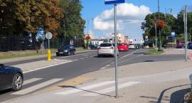 Plac Kościuszki w Sochaczewie - potrącił nastolatka na rowerze 