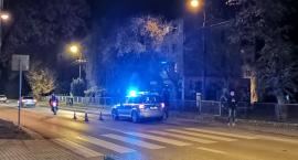 Wypadek na Piłsudskiego - potrącony pieszy