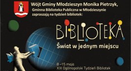 W Młodzieszynie zapraszamy na XIX Ogólnopolski Tydzień Bibliotek