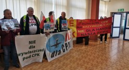 Centralny Port Komunikacyjny – emocje rosną, mieszkańcy chcą pomocy powiatu [WIDEO]