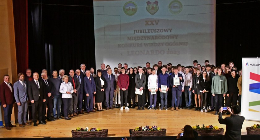 Leonardo byłby z nich dumny. Uczniowie wykazali się wielką wiedzą 