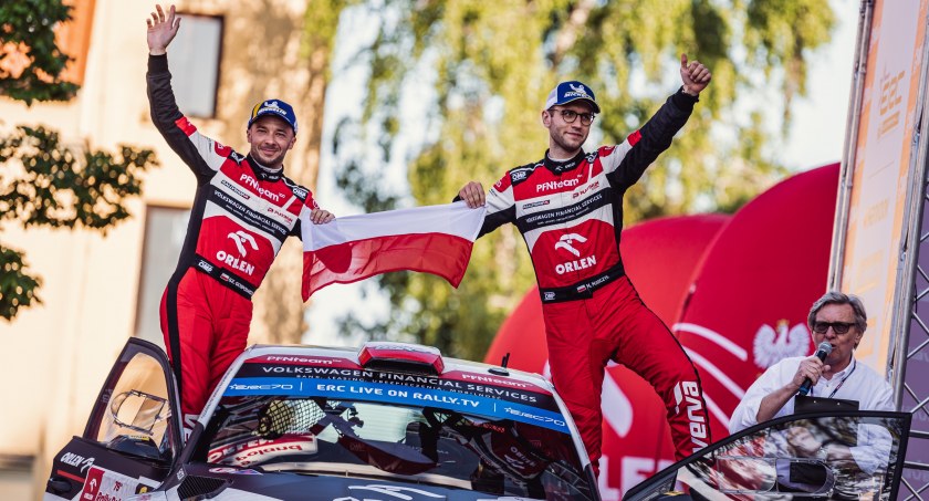 Marczyk i Gospodarczyk na podium ORLEN 79. Rajdu Polski!