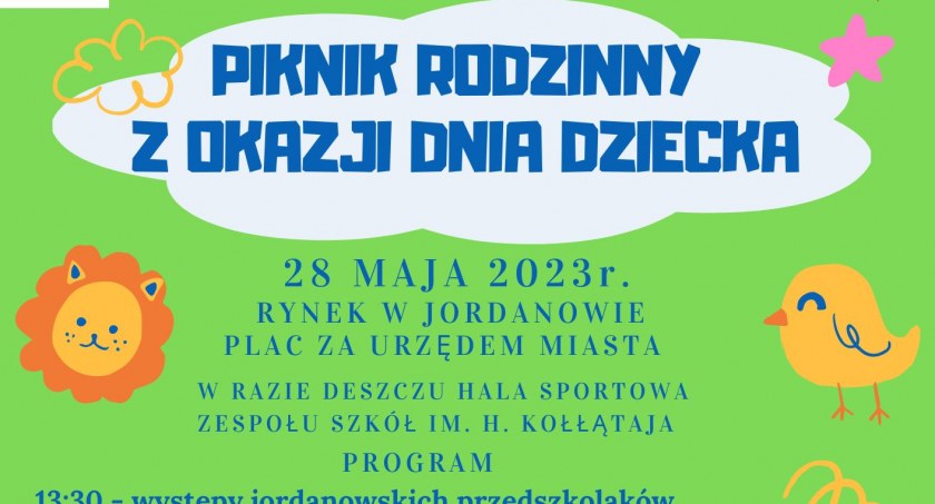 Dzień dziecka i nie tylko - najbliższe wydarzenia w Jordanowie