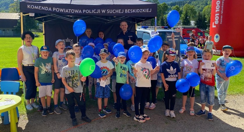 Dzień Dziecka z policjantami 