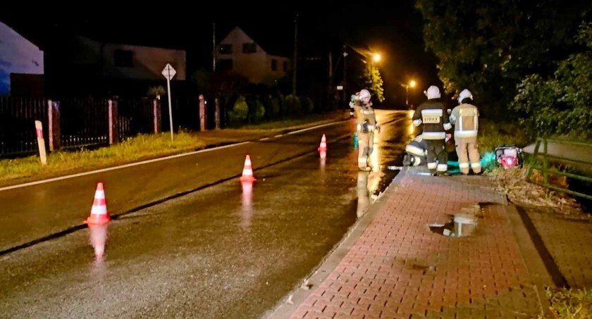 Ulewa trochę dała się we znaki 