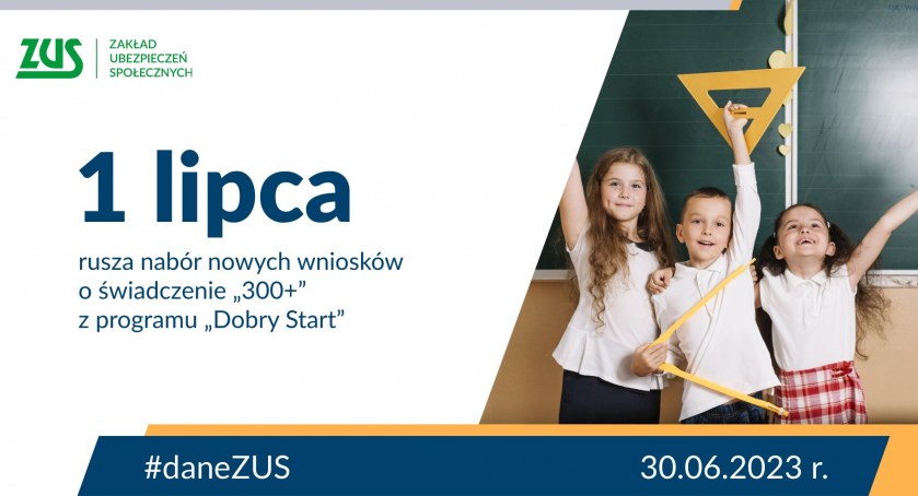 ZUS: od 1 lipca można składać wnioski o „300 plus”