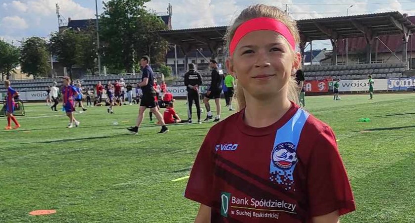 Daria Bujnowska zagra w turnieju wojewódzkim 1x1 w piłkę nożną
