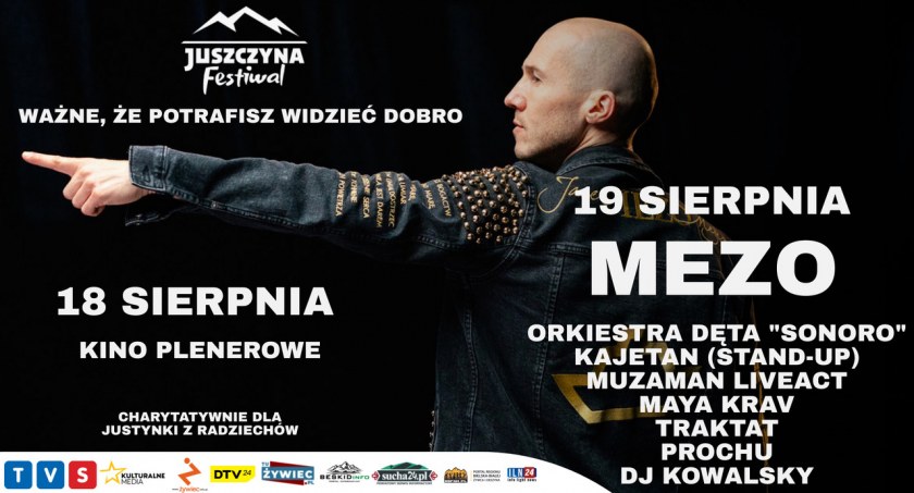 Juszczyna Festiwal: 20-lecie MEZO i mnóstwo atrakcji w szczytnym celu