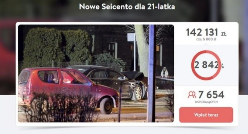 Wraca sprawa Rafała B. i przywłaszczenia pieniędzy na zakup fiata seicento