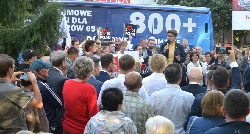 Prawo i Sprawiedliwość ogłosiło listę wyborczą na makowskim rynku!