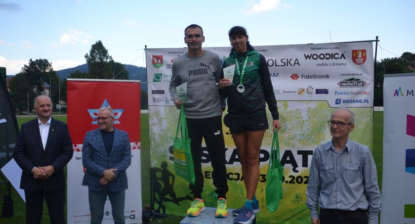 Marta Chaja-Kubas i Józef Koźmiński najszybszymi suszanami w Suskiej Piątce