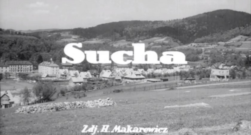 Sucha Beskidzka miastem kolejarzy! Zobacz jak wyglądało miasto w 1962 roku! 